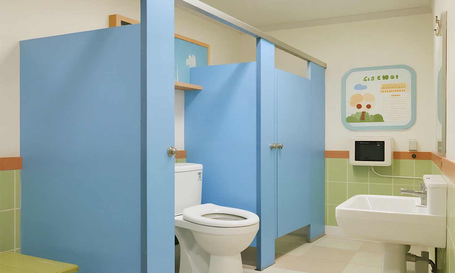 Toilet Cubicle Sekolah 4